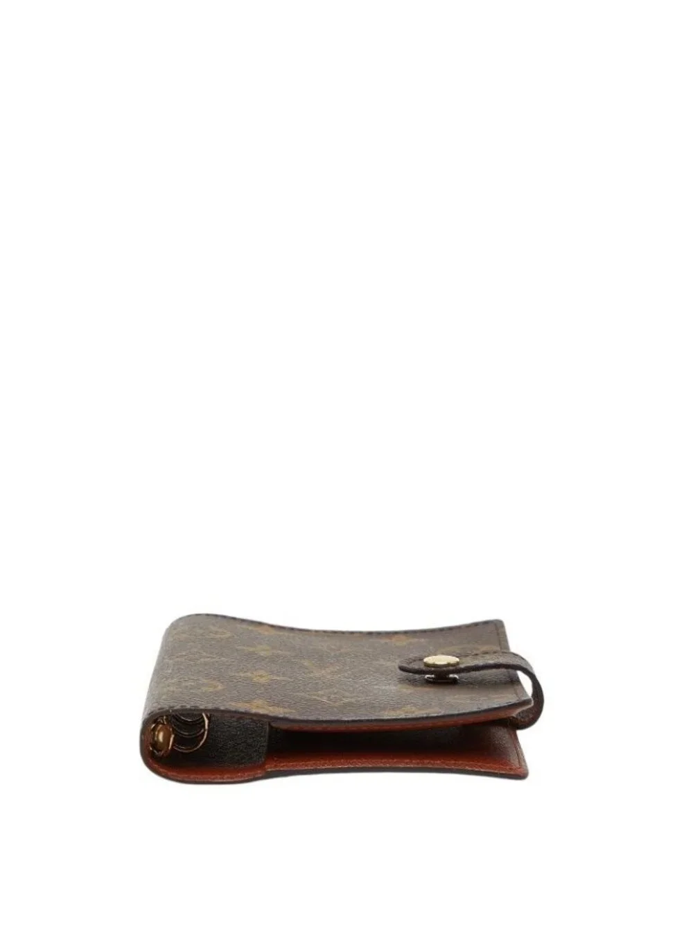 Louis Vuitton Monogram Agenda PM 6 Hole Notebook Cover System Brown Leather